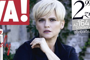 Katarzyna Figura na okładce "Vivy!"