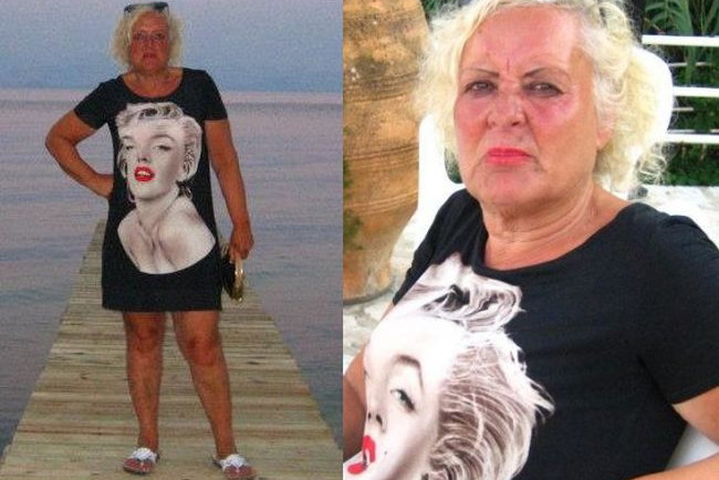 Baśka Kwarc na wakacjach w Grecji