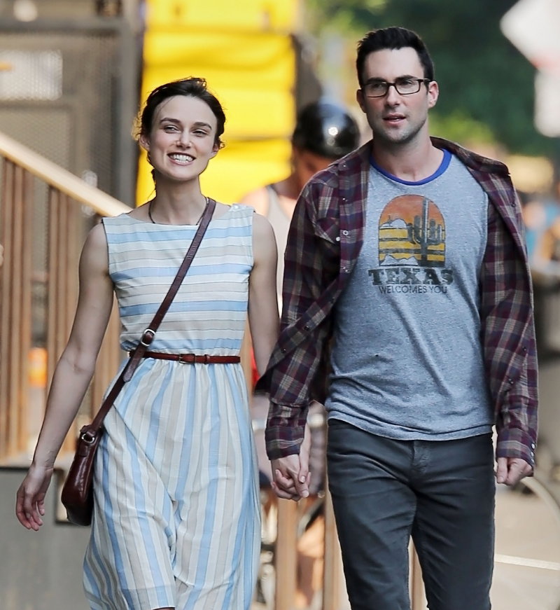 keira knightley, adam levine, paparazzi, Can a Song Save Your Life