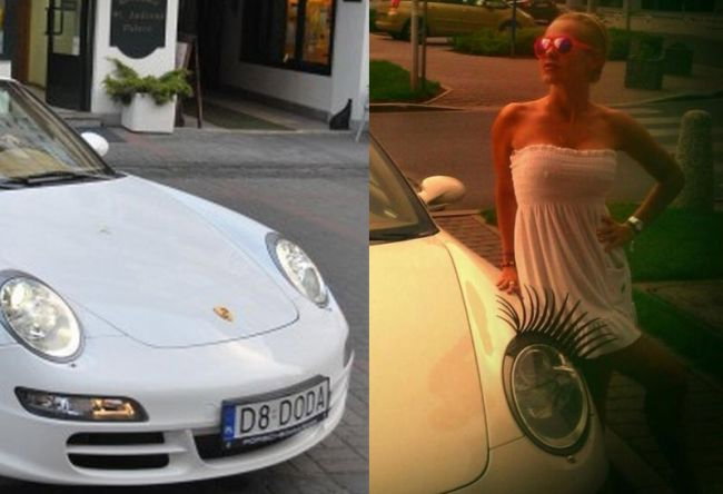 Doda wyciągnęła porsche carrera 4 za milion złotych z garażu