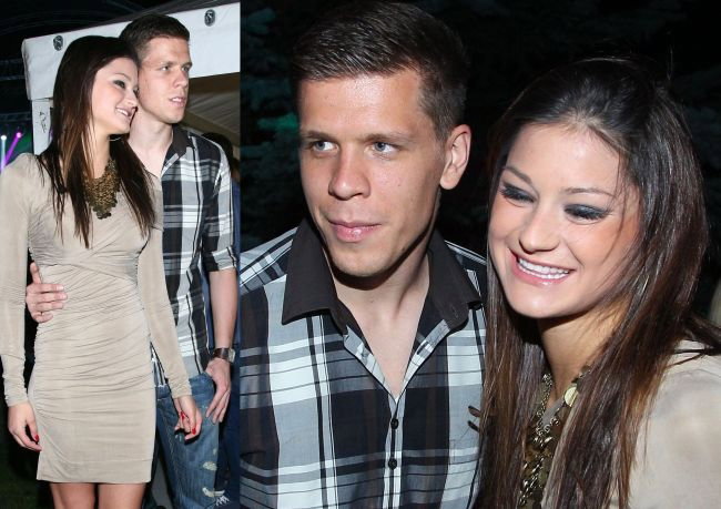 Wojciech Szczęsny z dziewczyną na imprezie Playboya