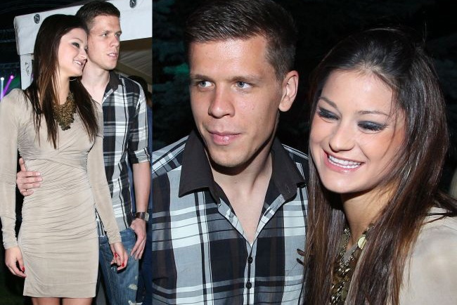 Wojciech Szczęsny z dziewczyną na imprezie Playboya