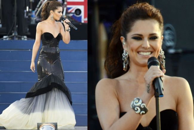 Cheryl Cole w sukni Evy Minge