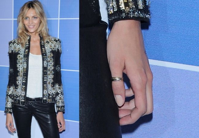 Anja Rubik nosi obrączkę na kciuku!