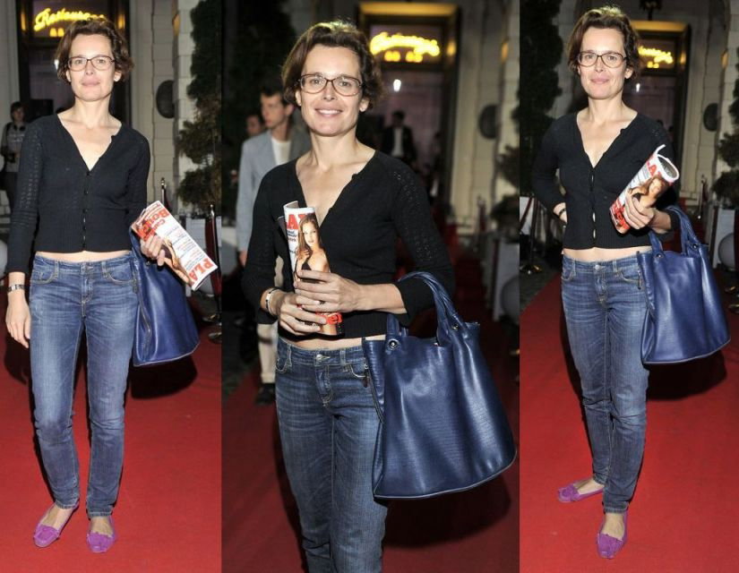 Agata Passent na gali "Playboya"