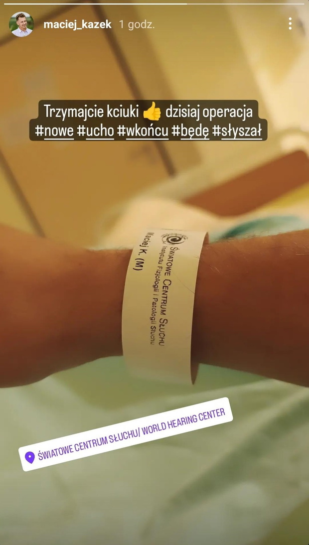 Maciej Kazek z Rolnik szuka żony w szpitalu