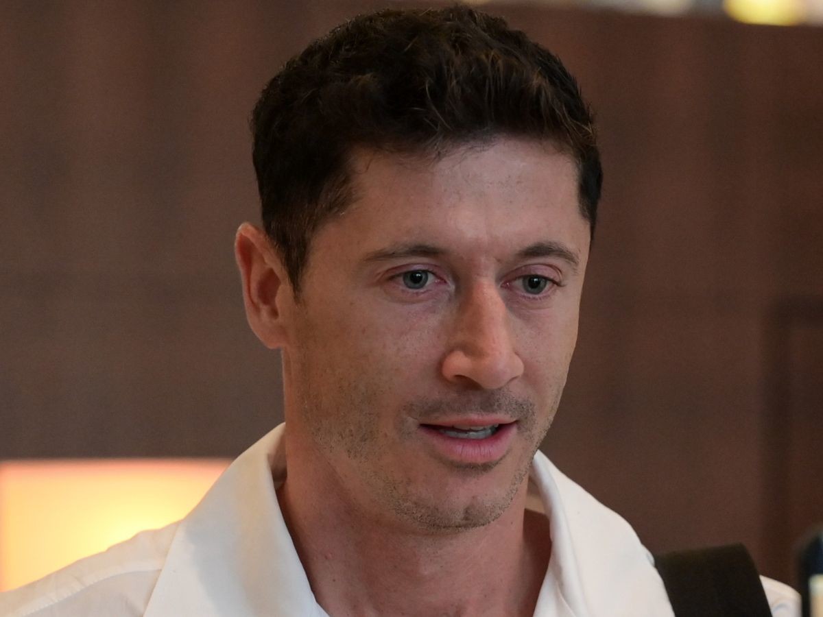 Robert Lewandowski na nagraniu z Tuskiem