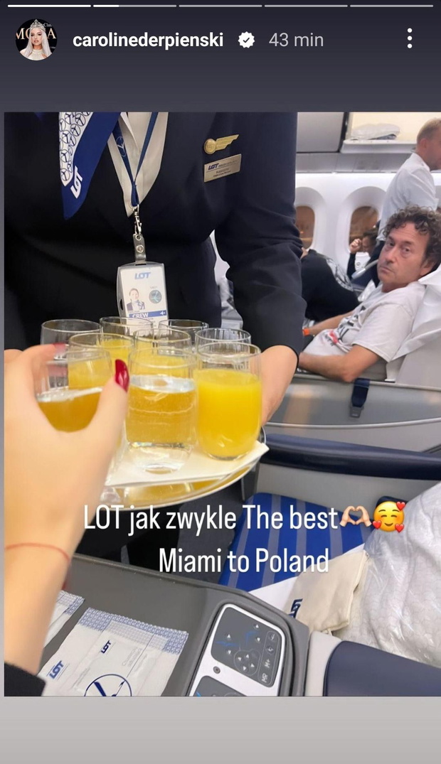 Caroline Derpienski podróżuje z Piotrem Rubikiem