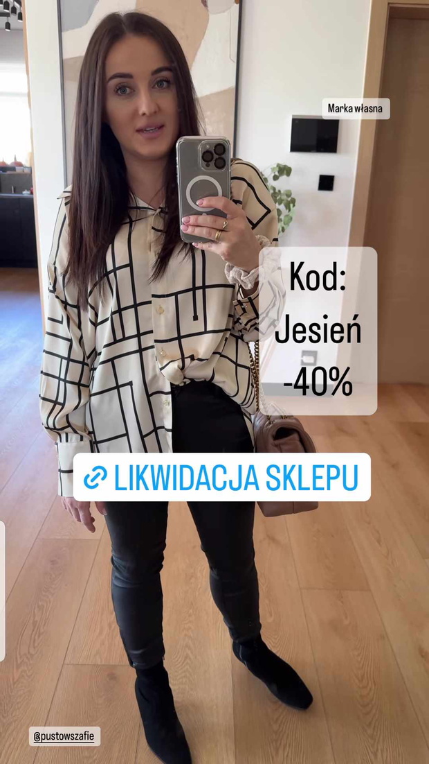 Anna Bardowska z Rolnik szuka żony zamyka sklep z ubraniami