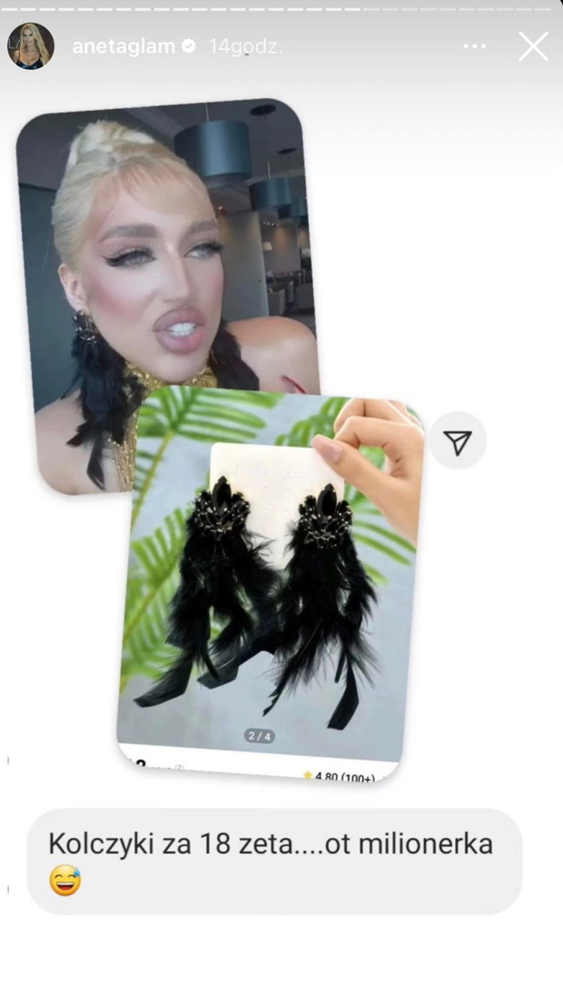 Aneta Glam demaskuje Caroline Derpienski