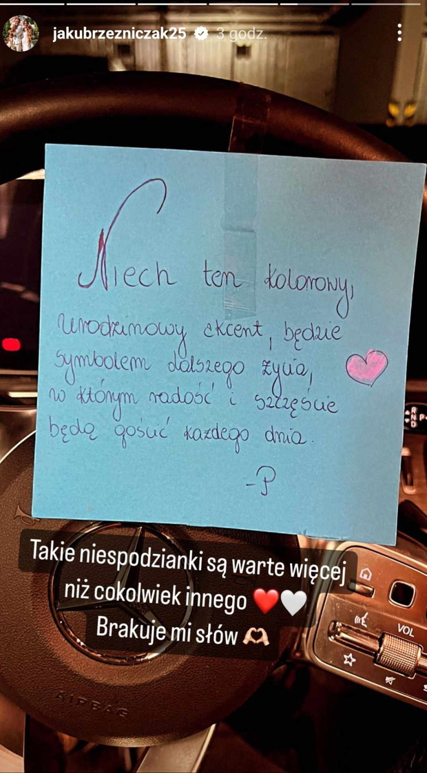 Tak Jakub Rzeźniczak świętował urodziny