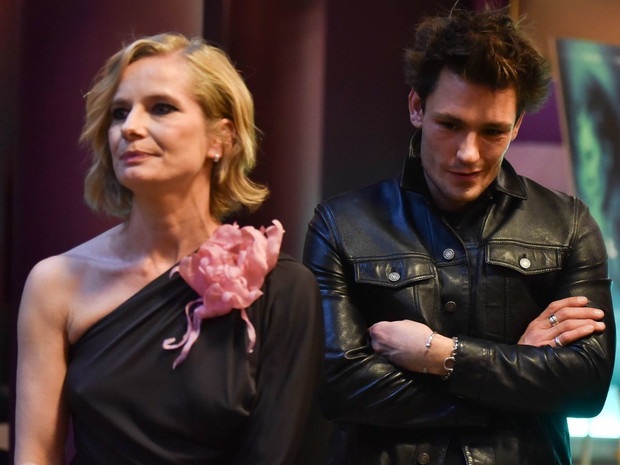 Magdalena Cielecka i Bartosz Gelner na premierze filmu Lęk