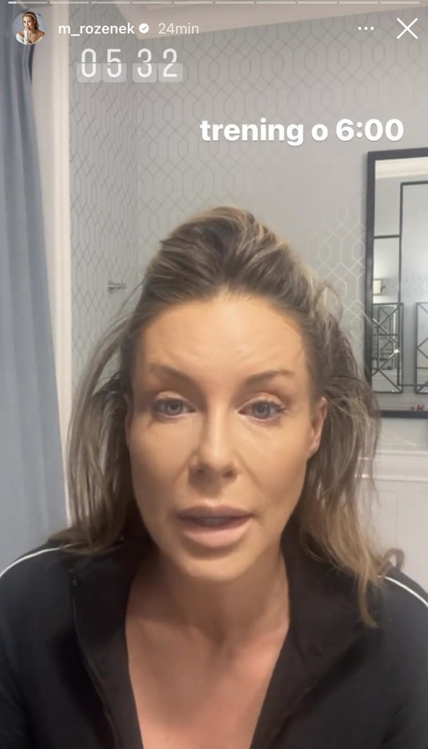 Małgorzata Rozenek bez makijażu