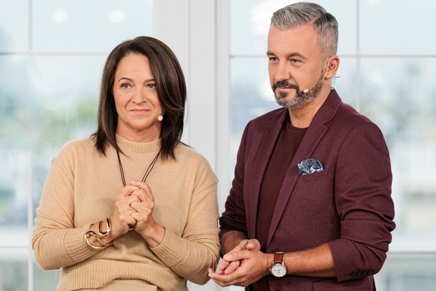 Ewa Drzyzga i Krzysztof Skórzyński