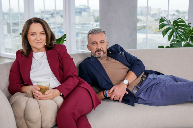 Ewa Drzyzga i Krzysztof Skórzyński