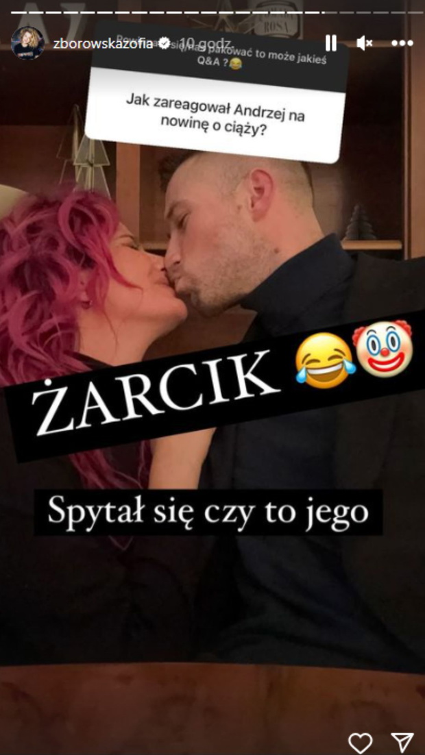 Zofia Zborowska o samopoczuciu w ciąży