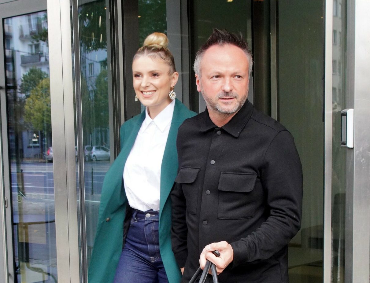 Halina Mlynkova przed studiem DDTVN