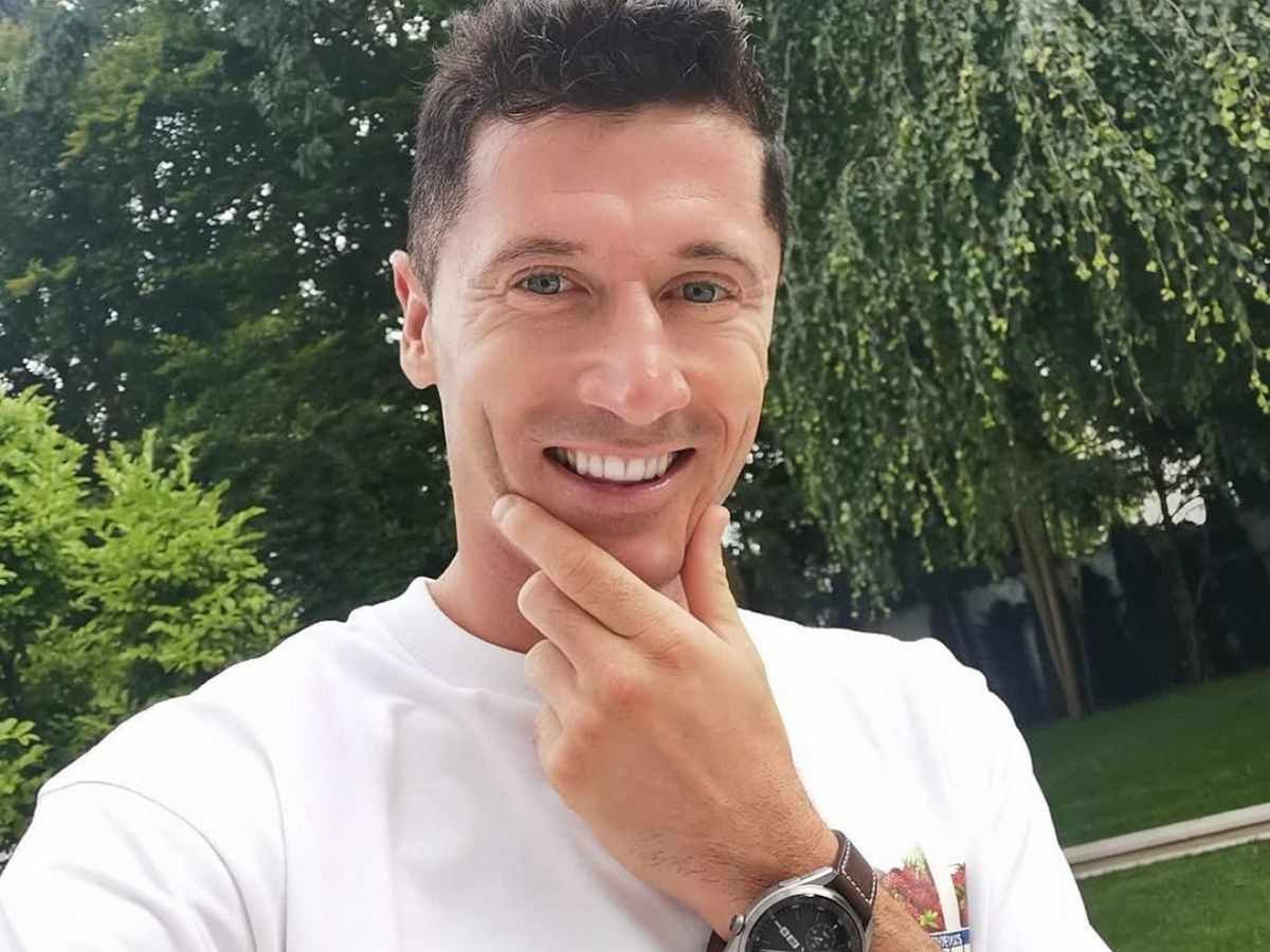 Tak Robert Lewandowski spędza czas z Laurą
