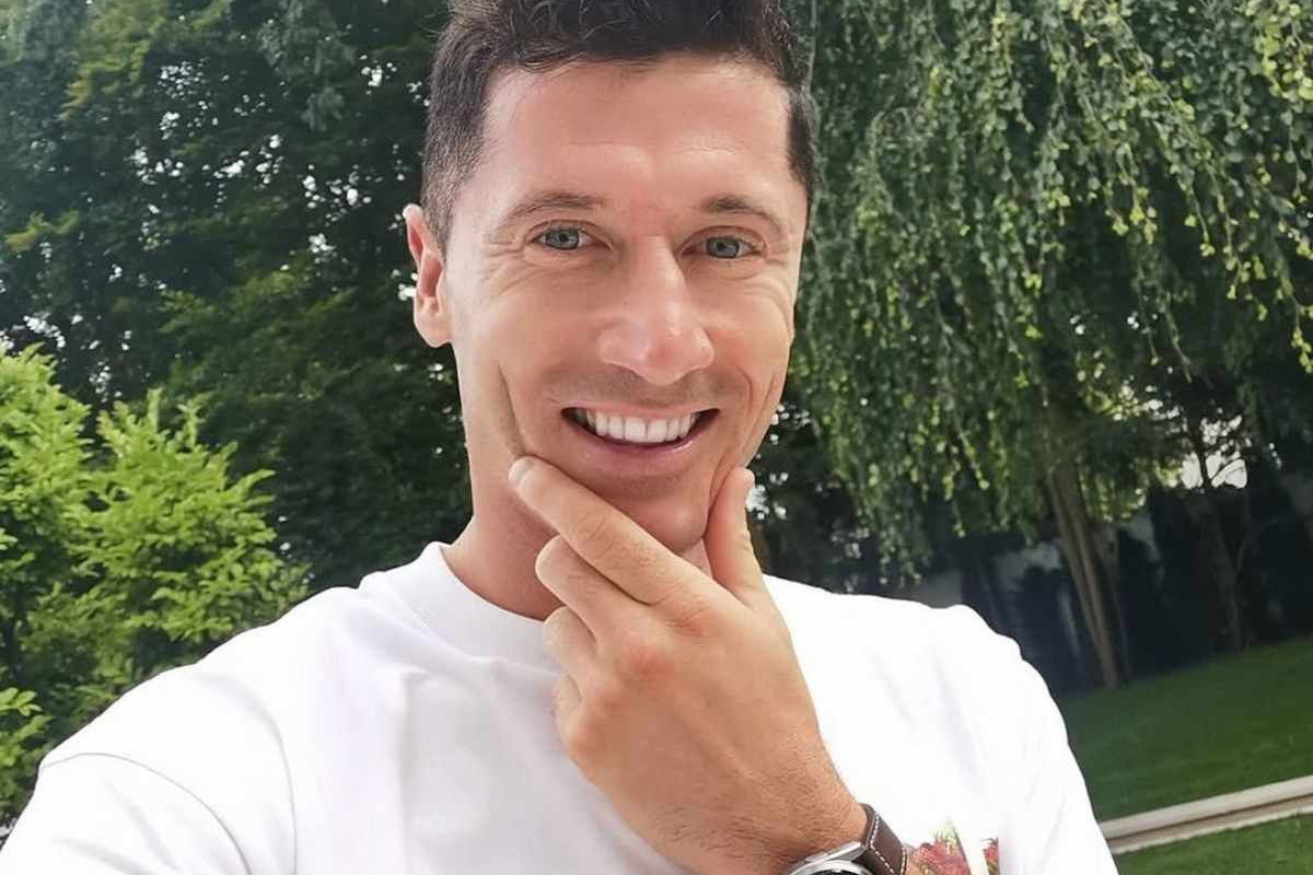 Tak Robert Lewandowski spędza czas z Laurą