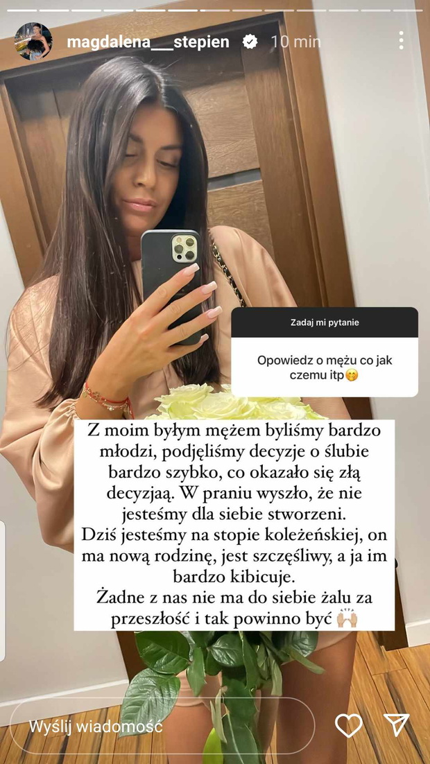 Magdalena Stępień szczerze o swoim małżeństwie