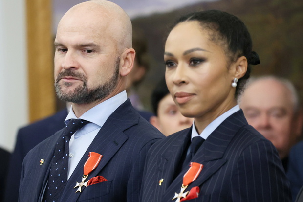 Omenaa Mensah i Rafał Brzoska