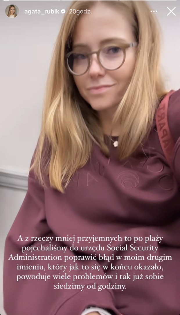 Agata Rubik w urzędzie