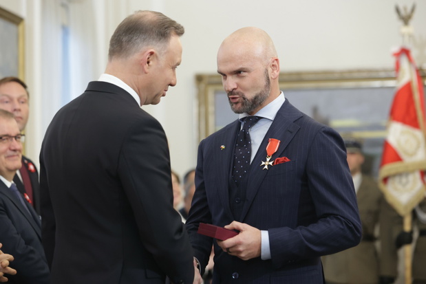 Omenaa Mensah i Rafał Brzoska