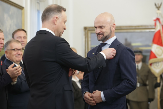 Omenaa Mensah i Rafał Brzoska
