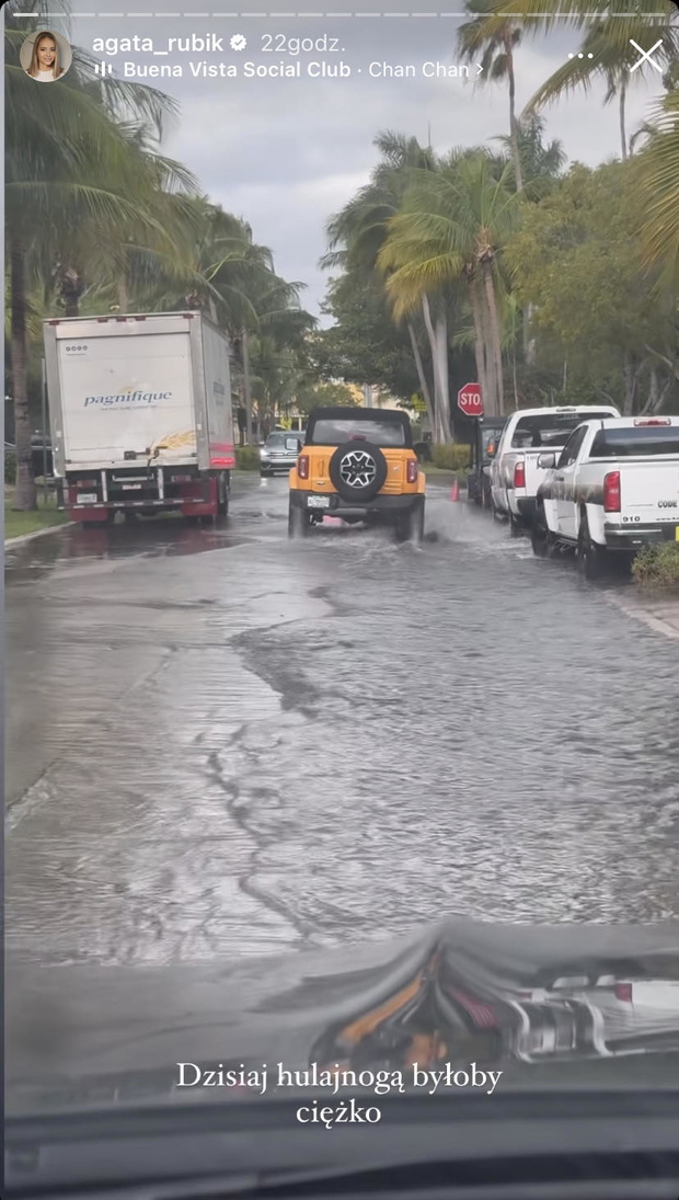 Agata Rubik pokazała, co dzieje się w Miami