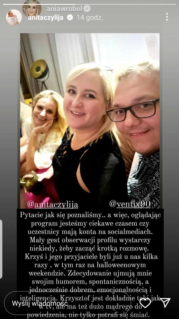 Krzysztof ze Ślubu od pierwszego wejrzenia na spotkaniu z uczestnikami poprzednich edycji