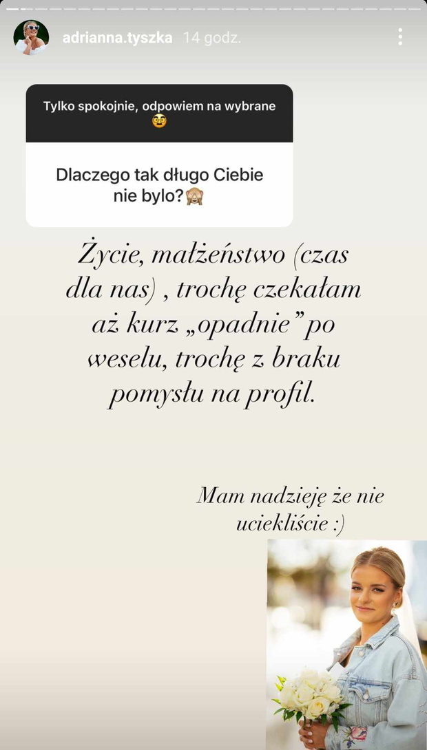 Ada z Rolnik szuka żony o zniknięciu z sieci