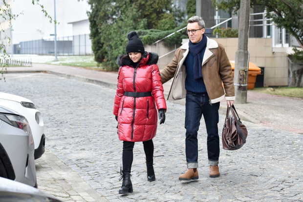 Katarzyna Cichopek i Maciej Kurzajewski w dobrych nastrojach