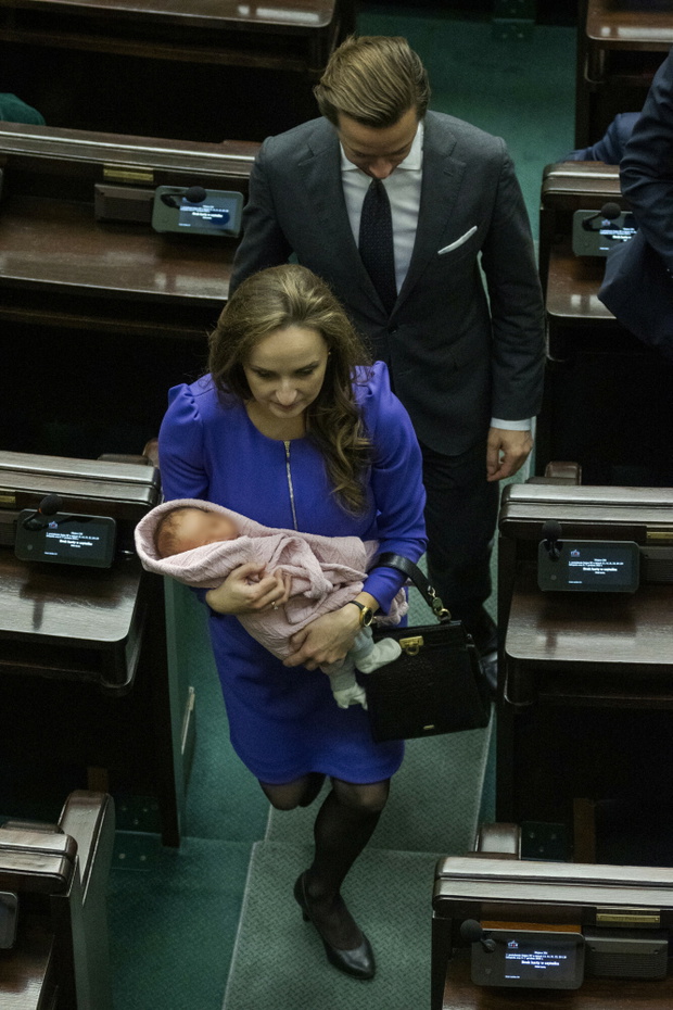 Krzysztof Bosak i Karina Bosak