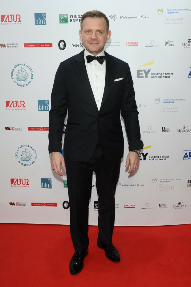 Rafał Zawierucha na gali Cała Polska czyta dzieciom
