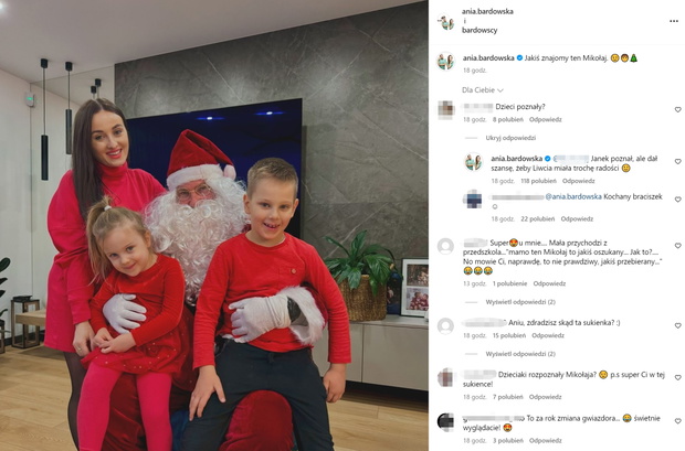 Anna Bardowska o mikołajkach z dziećmi
