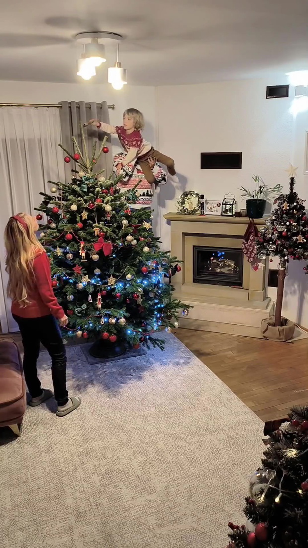 Choinki w domu Anity i Adriana ze Ślubu od pierwszego wejrzenia