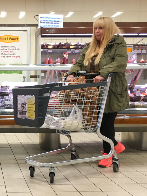 Maryla Rodowicz na zakupach