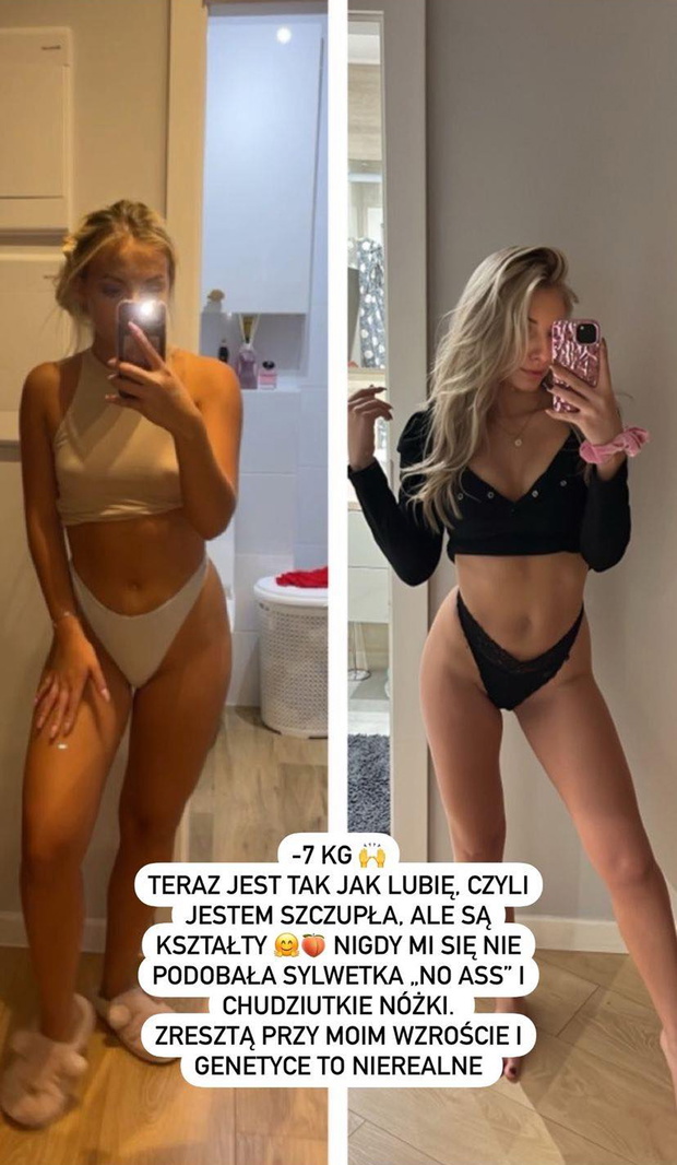 Julia Dylewska z Love Island schudła 7 kg