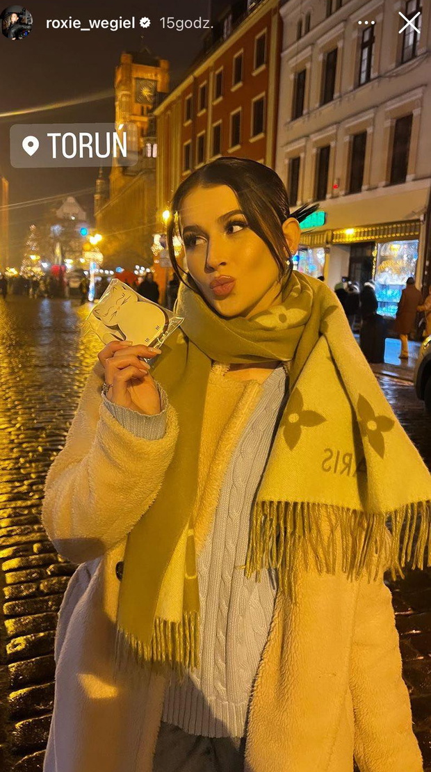 Roksana Węgiel na koncercie w Toruniu