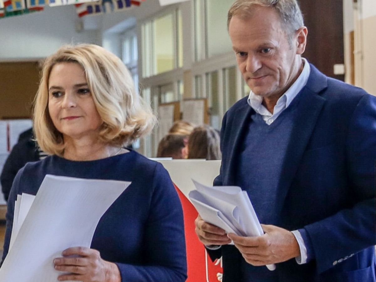 Donald Tusk i Małgorzata Tusk