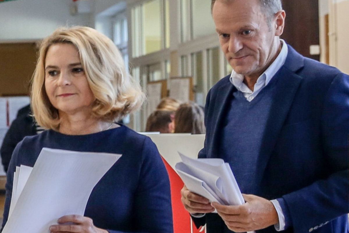Donald Tusk i Małgorzata Tusk