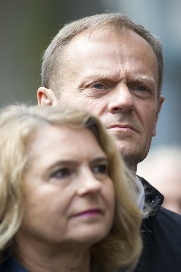 Donald Tusk i Małgorzata Tusk