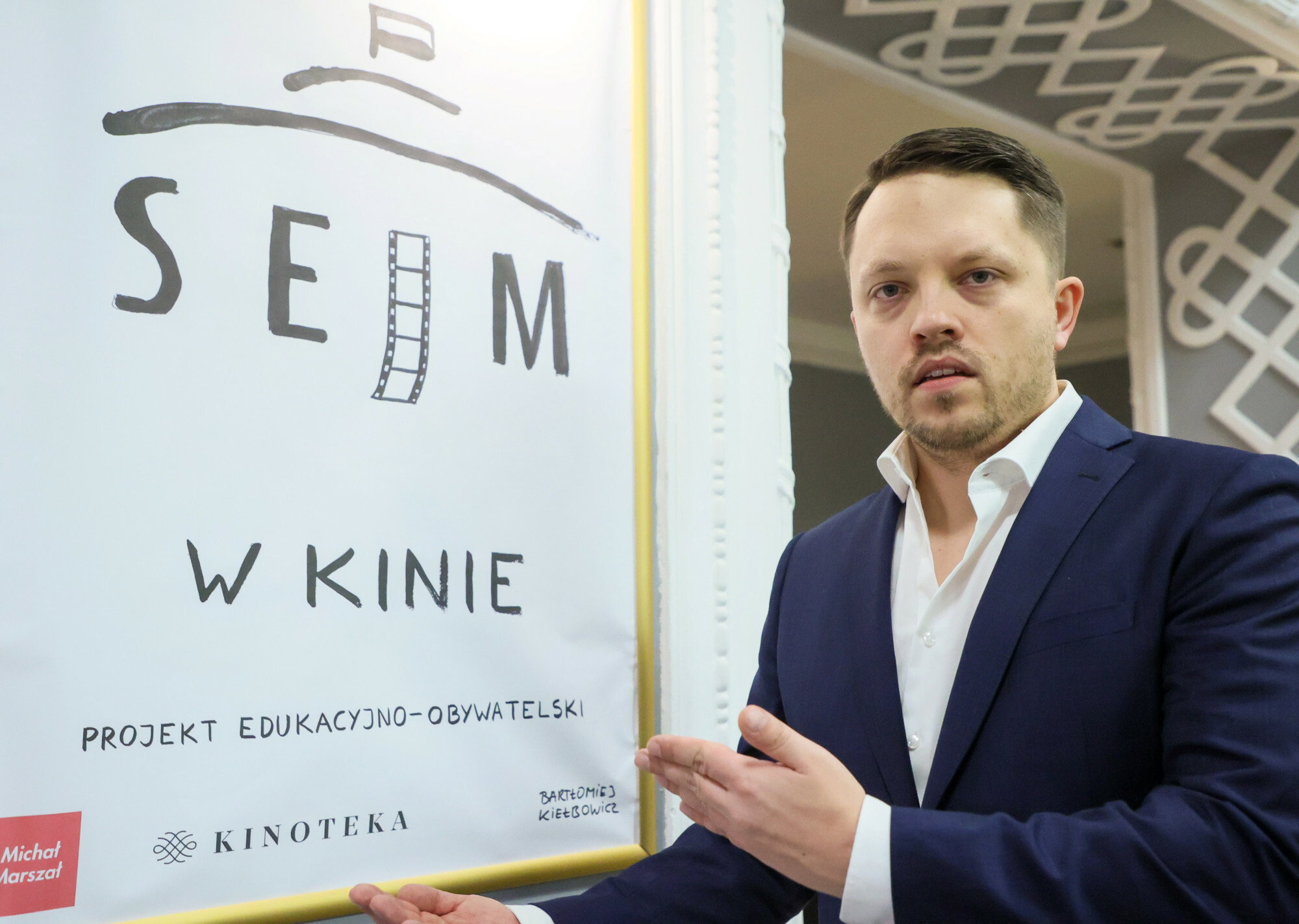 Transmisja obrad Sejmu w Kinotece - Michał Marszal