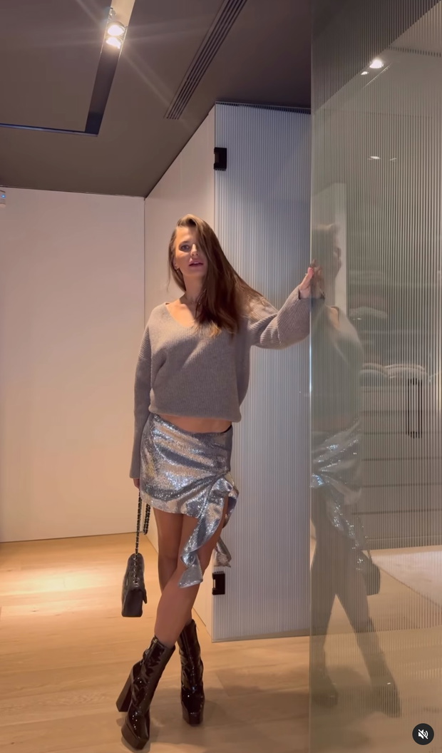 Anna Lewandowska w wyzywającej kreacji