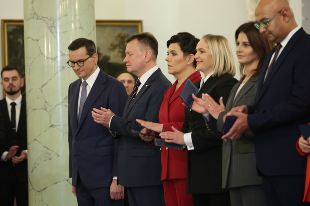 Mateusz Morawiecki powołał rząd