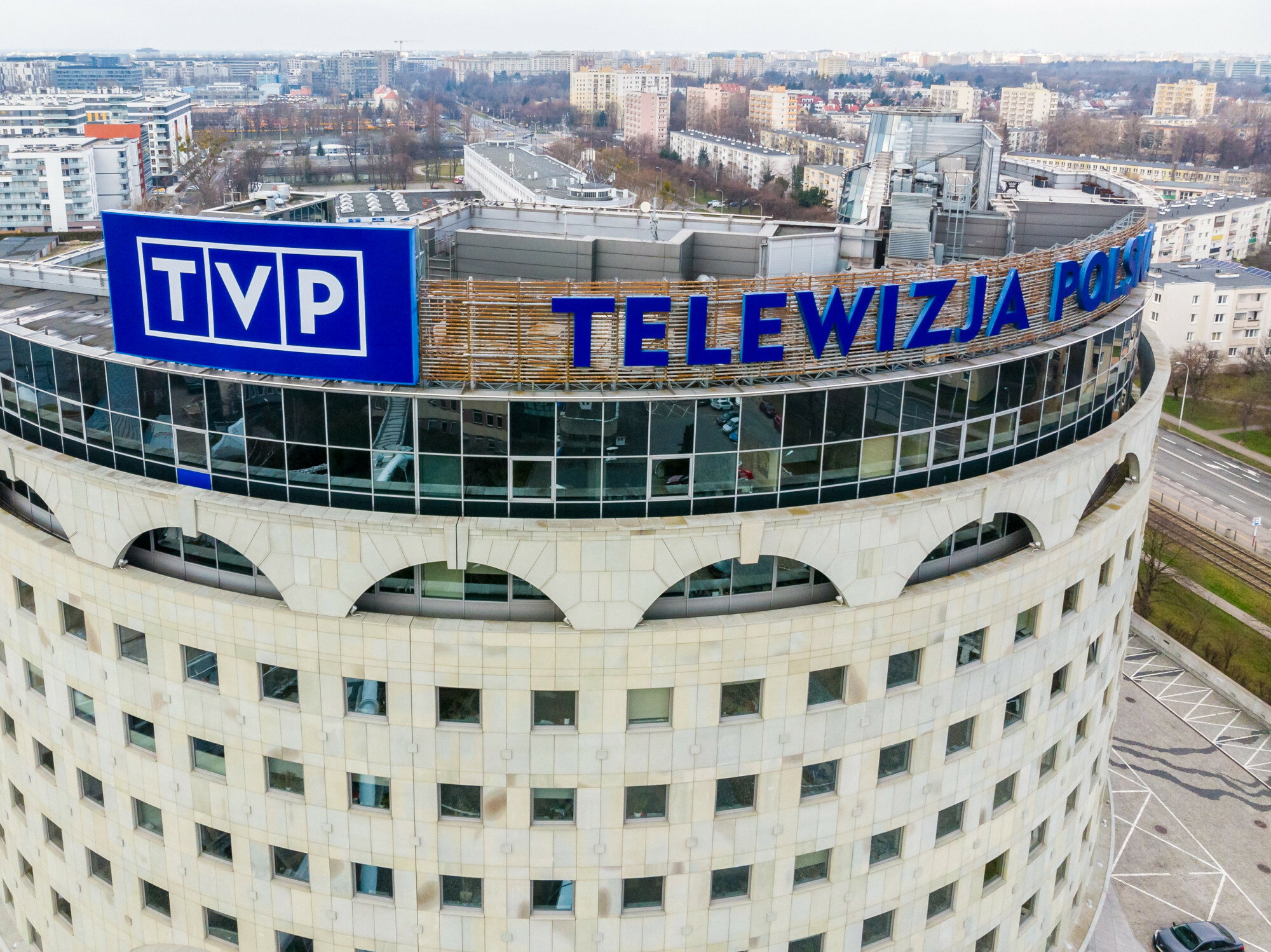 Gmach TVP w Warszawie