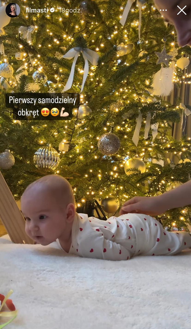 Lil Masti z córeczką Arią