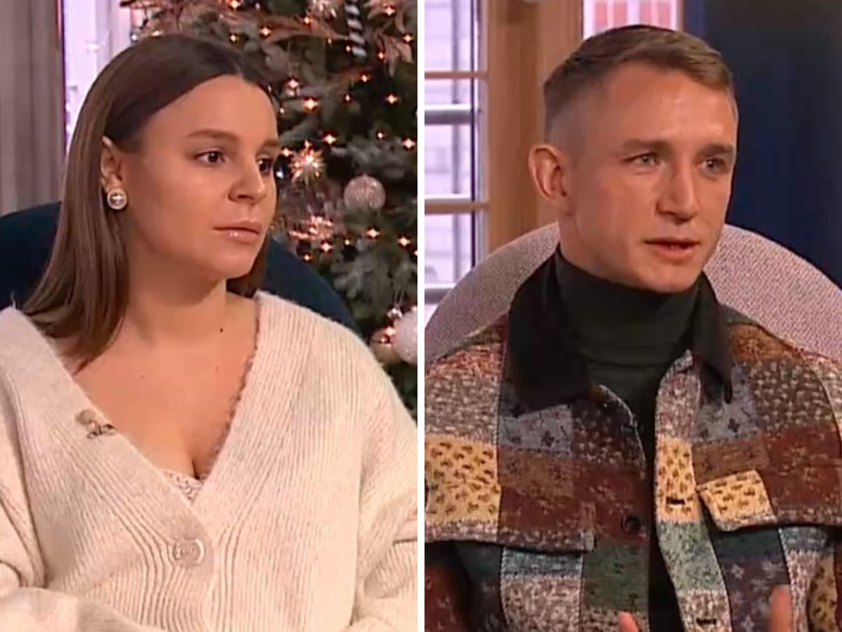 Paulina i Jakub Rzeźniczakowie w "Dzień Dobry TVN"