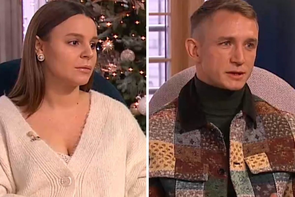 Paulina i Jakub Rzeźniczakowie w "Dzień Dobry TVN"