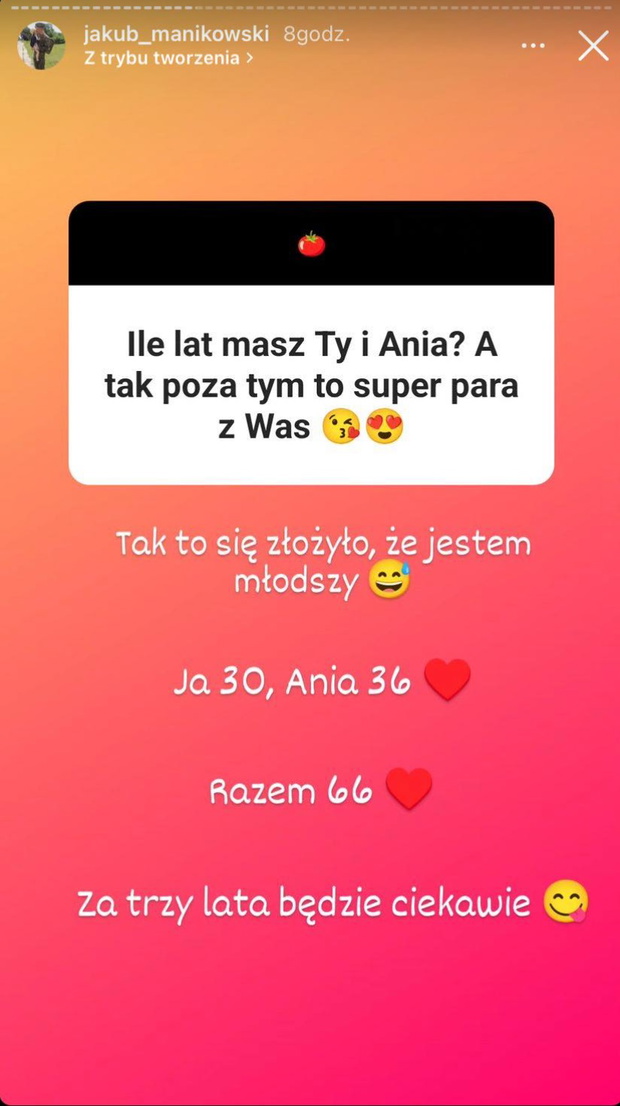 Jakub z Rolnik szuka żony różnica wieku z Anną